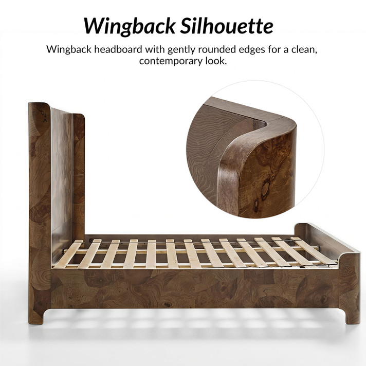 Manifest King Bed, Brown