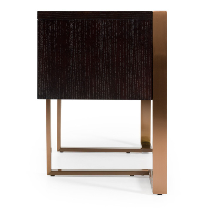Fiji Wenge and Brass Desk