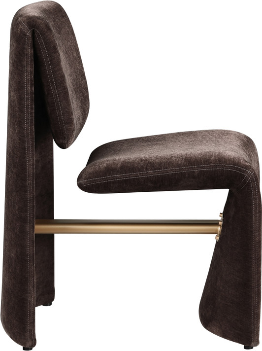 Oblique Fabric Upholstered Dining Chair, Set of 2