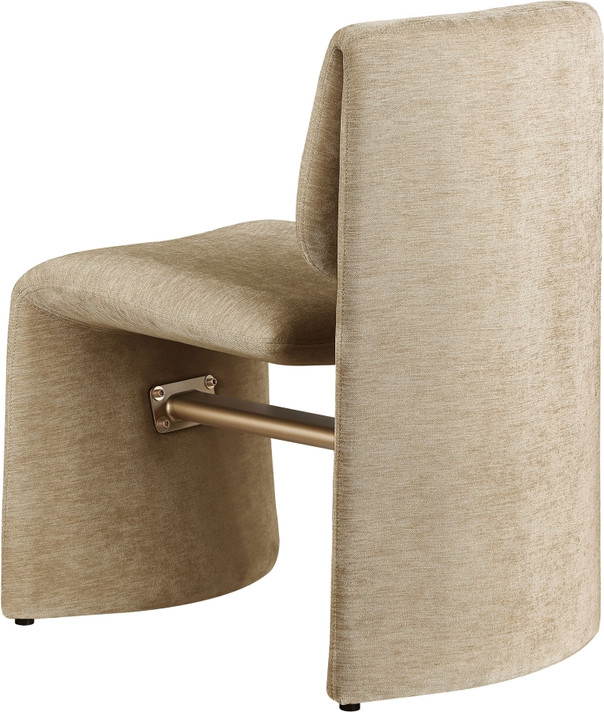 Oblique Fabric Upholstered Dining Chair, Set of 2