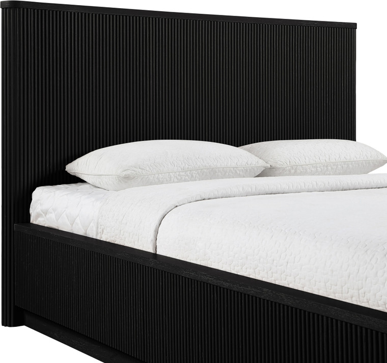 Marlowe Solid Wood + Oak Veneer Bed, Queen