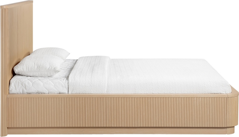 Marlowe Solid Wood + Oak Veneer Bed, Queen