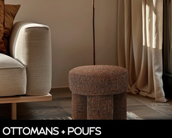 Designdistrict Modern Ottomans + Poufs