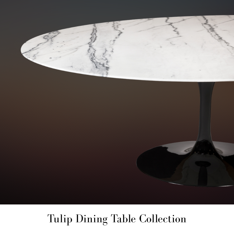 Shop modern marble tulip dining tables from our pedestal collection at Designdistrict Modern. Get your discount plus free shipping every day.
