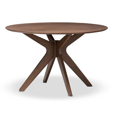 Montreal 47 Round Wood Dining Table - Designdistrict