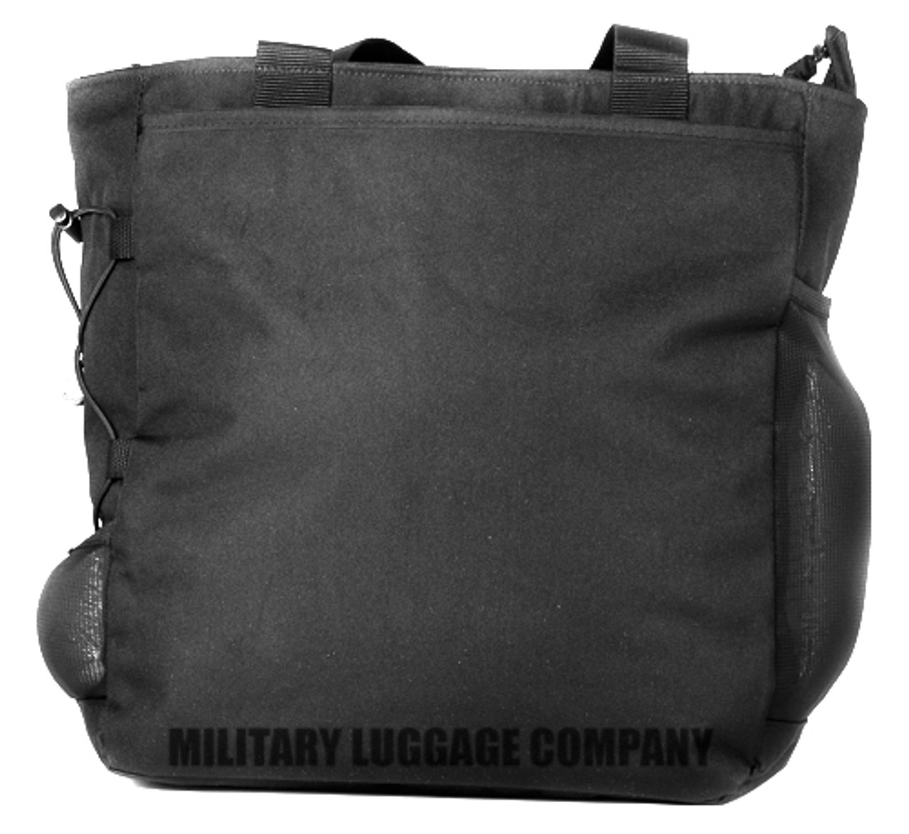 Black Deluxe Travel Tote | Military Luggage