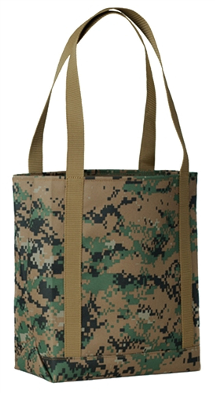 Digital Woodland Tote Bag | Military Luggage