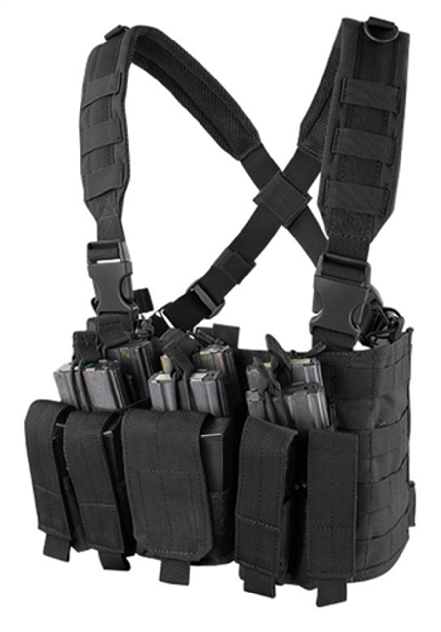 Black Recon Chest Rig