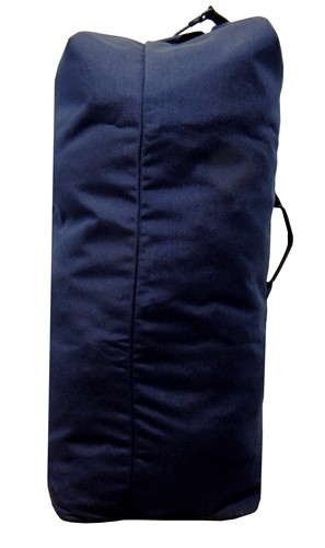 Navy Blue Top Loading Military Duffle Bag