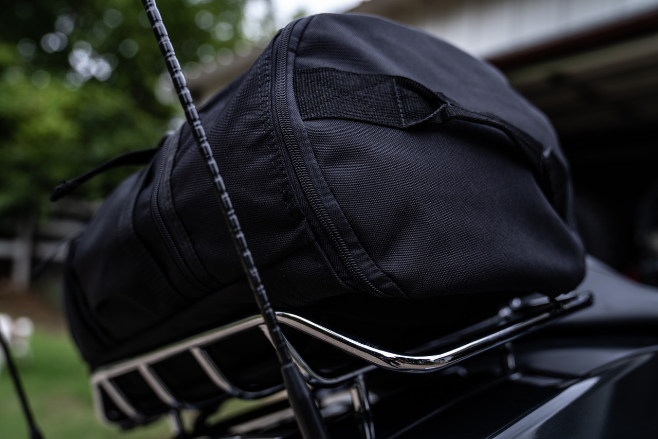 Black GTFO 20" Top Loading Duffle Bag Military Luggage