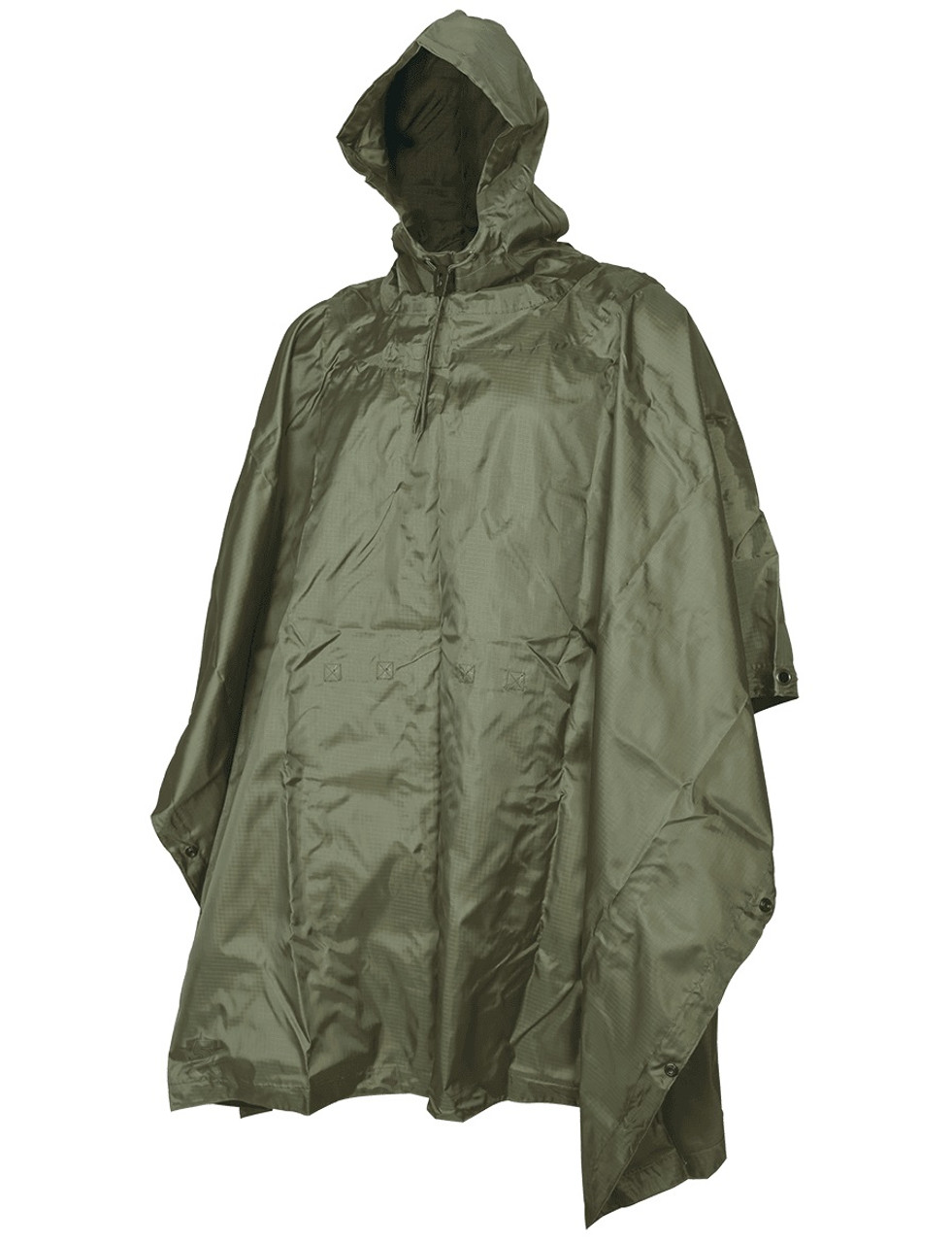 Olive Drab Ripstop Poncho | Military Luggage