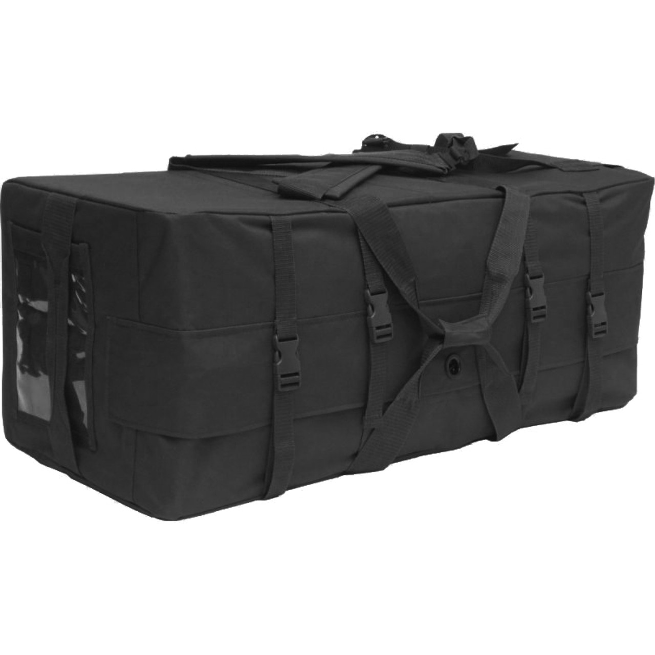 Black Improved Military Duffle Bag | Military Luggage