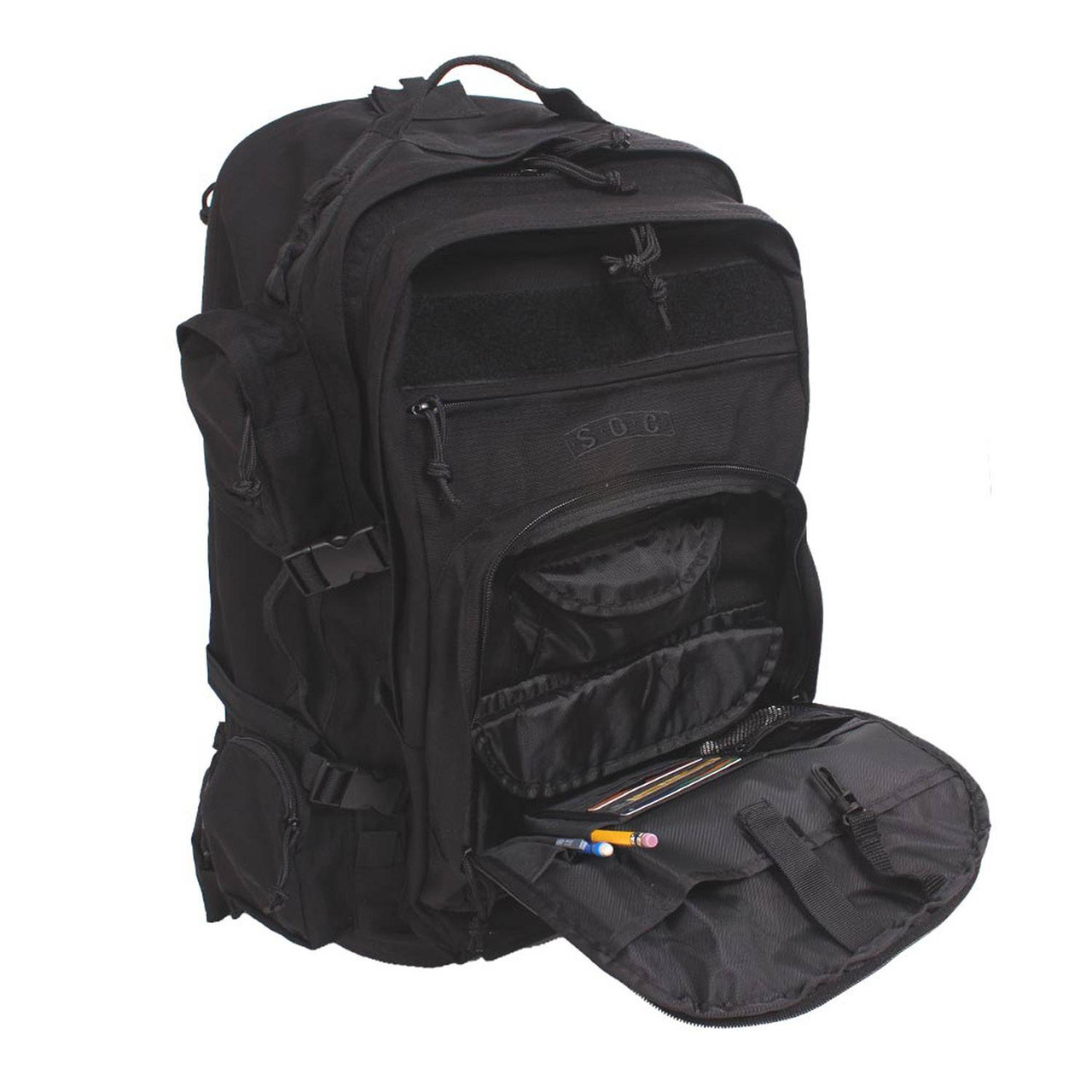 Sandpiper of California SOC Bugout Bag Heavy Duty Backpack Black Sandpiper of California Long Range BugOut Bag | Military Luggage main image 3