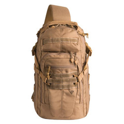 OD Green Crosshatch Sling Pack by First Tactical | Military Luggage