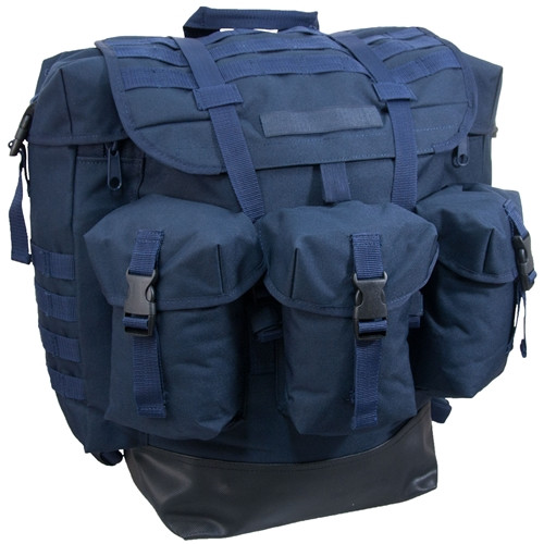 Navy Blue Large Field Pack | Military Luggage