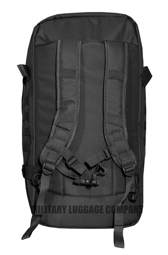 Black Traveler Duffle Bag | Military Luggage