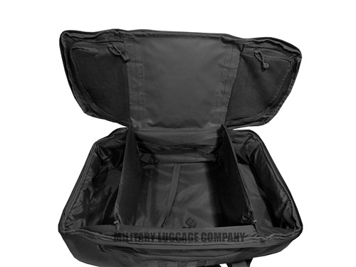 Black Traveler Duffle Bag | Military Luggage