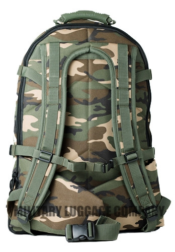 Woodland Camo 3 Day Stretch Backpack | Military Luggage
