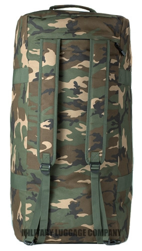 Woodland Camo Convertible Duffle/Backpack