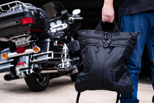 Black Laptop Backpack/Helmet Bag | Military Luggage 