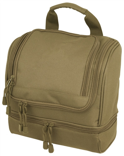 Coyote Brown Toiletry Kit | Military Luggage