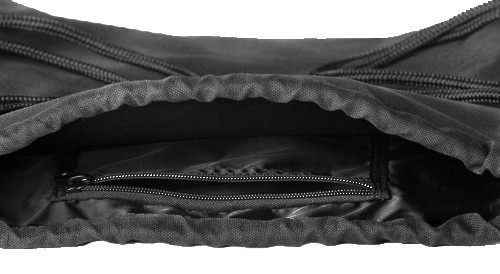 Black ELITE Drawstring Backpack | Military Luggage