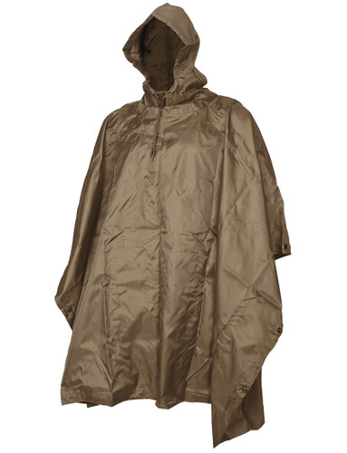 Coyote Ripstop Poncho | Military Luggage