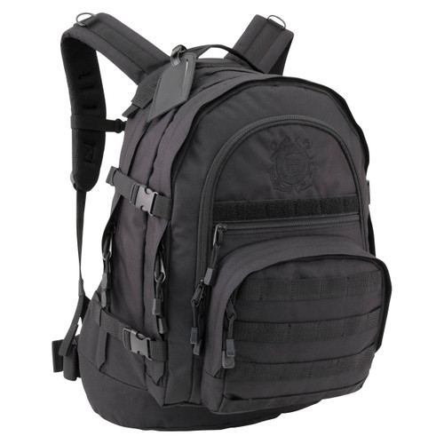 Black Bunker 72 Hour Pack With Coast Guard Logo