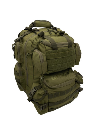 MILITARY BACKPACK DARK OLIVE