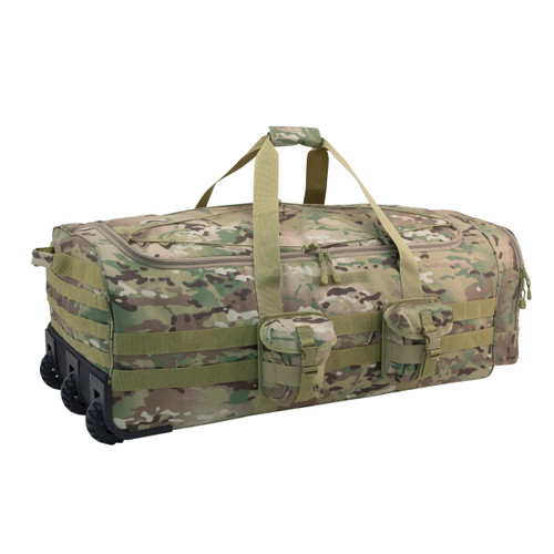 Military rolling hot sale duffle bag