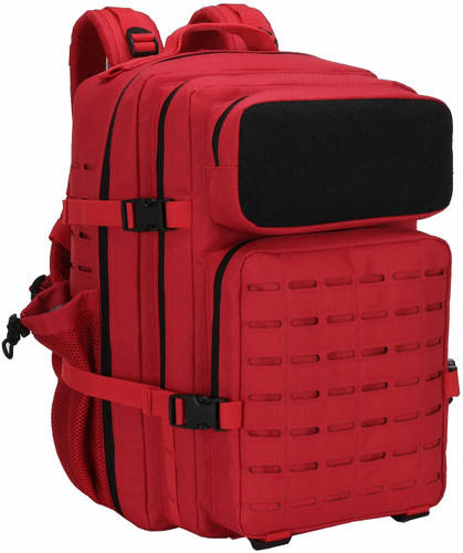 Red 3 Day Molle Assault Pack