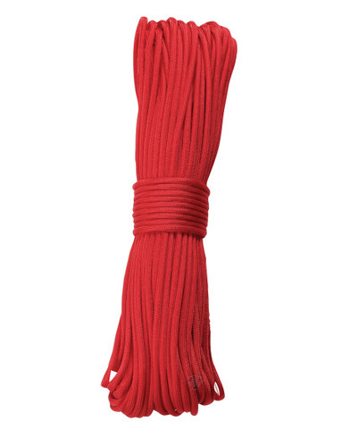 Red 100 Foot US Made Tactical 550 Paracord