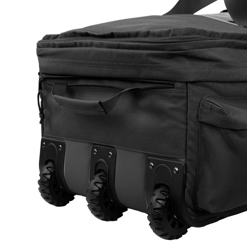 Black Haul 37 Inch Expandable Rolling Duffle By Condor Military Luggage
