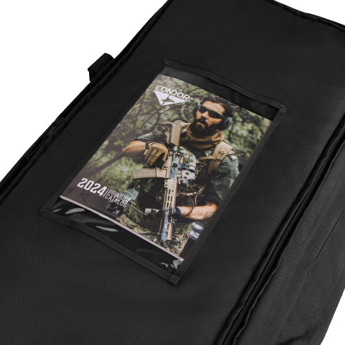 Black Haul 37 Inch Expandable Rolling Duffle By Condor Military Luggage