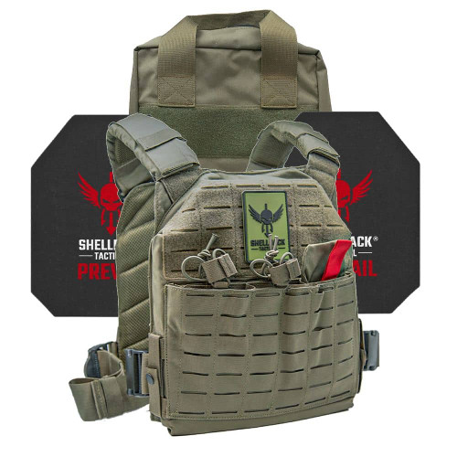 Shellback Tactical Defender 2.0 Active Shooter Kit with Level IV Model 4S17 Armor Plates