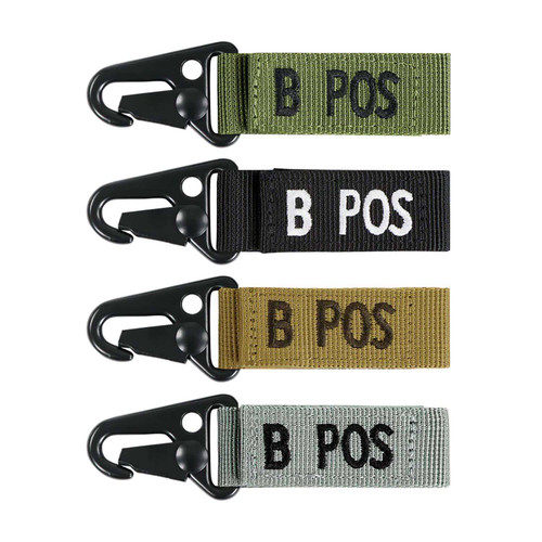 Condor Blood Type Nylon Key Chain