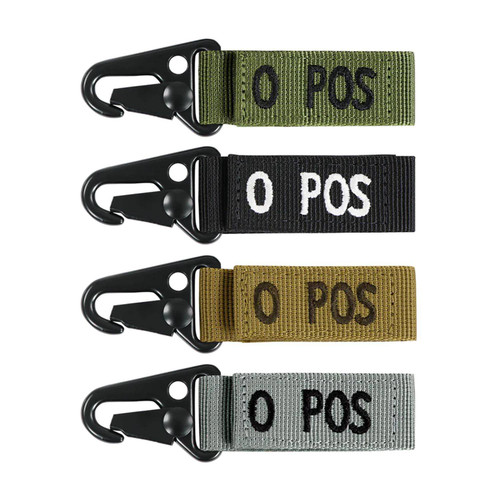 Condor Blood Type Nylon Key Chain