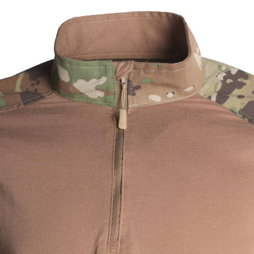 Tru-Spec 1/4 Zip Combat Shirt 50/50 NYCO Ripstop