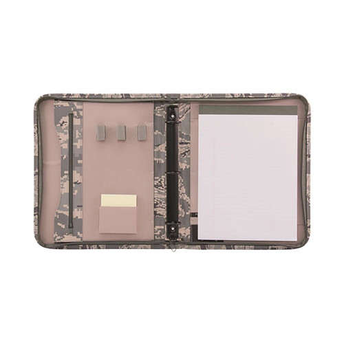 Mercury Tactical Gear Field Ready Zippered Three Ring Binder And Padfolio
