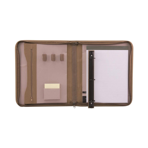 Mercury Tactical Gear Field Ready Zippered Three Ring Binder And Padfolio