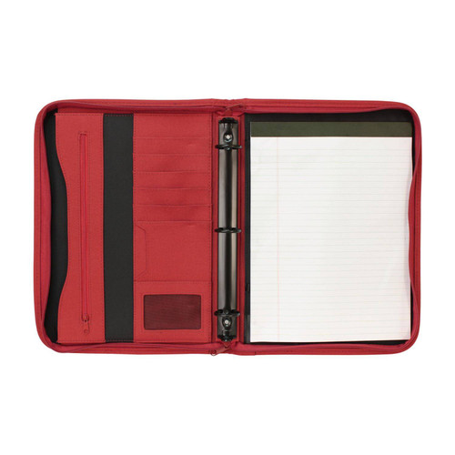 Mercury Tactical Gear Zippered Three Ring Binder And Padfolio