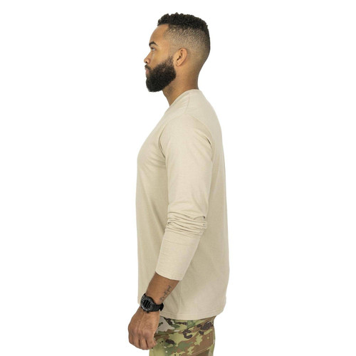 Mission Made Men's Long Sleeve Crew Neck T-Shirt, 2 Pack