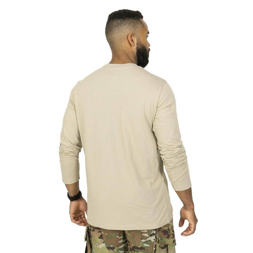 Mission Made Men's Long Sleeve Crew Neck T-Shirt, 2 Pack