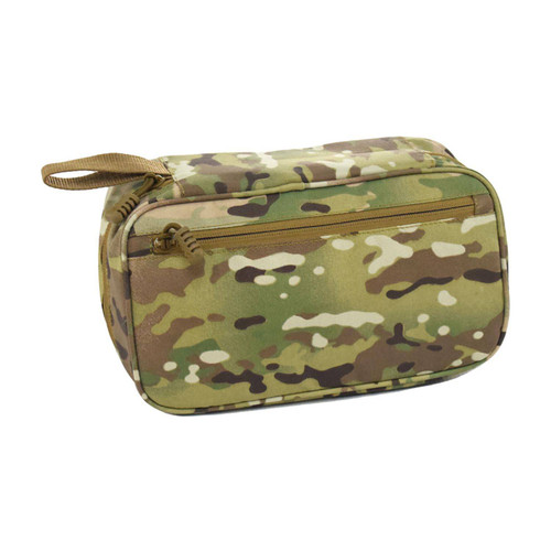 Flying Circle Gear Concho Hanging Toiletry Bag