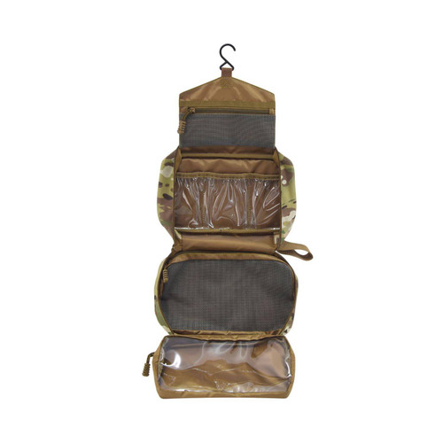 Flying Circle Gear Concho Hanging Toiletry Bag