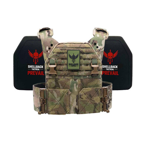 Shellback Tactical Banshee 4 LT Lightweight Armor System with Level IV 4SICMH Plates