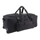 Black 37 Inch Rolling Deployment Bag With Retractable Handle