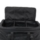 Black 37 Inch Rolling Deployment Bag With Retractable Handle