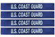 U.S. Coast Guard Sew On Branch Name Tapes (Set Of 4) 