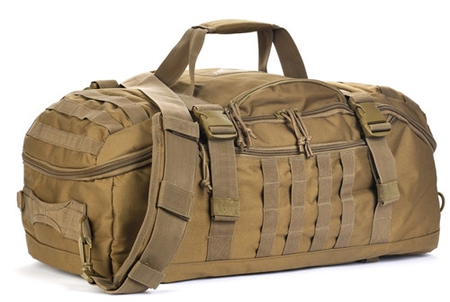 Coyote Brown Traveler Duffle Bag | Military Luggage